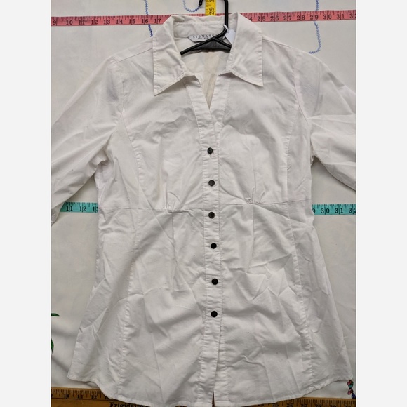 Women's Size Medium Larry Levine Short Sleeve Dres - Picture 2 of 2